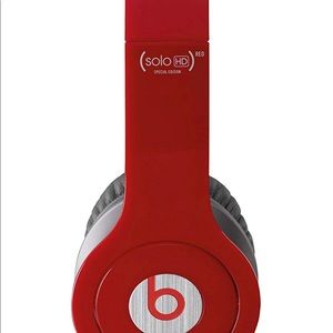 Beats by Dre Solo Red On Ear Headphones